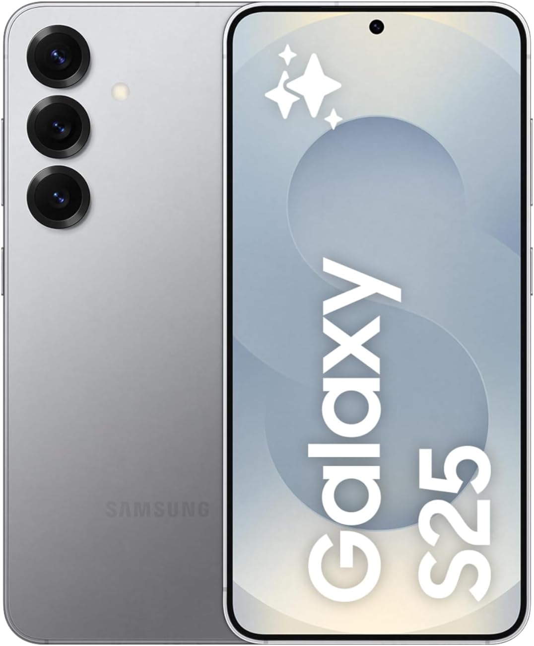 Alternative view of Galaxy S25, Yapay Zeka(AI) Telefon, 12GB RAM, 256GB Hafıza, Gümüş, Akıllı Telefon, 50MP Kamera, Uzun Pil Ömrü (Türkiye Garantili)
