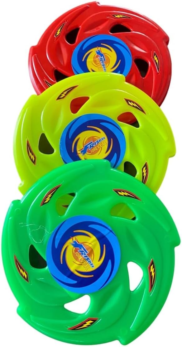 Alternative view of Frizbi Fırlatma Diski 3'lü Set 24 Cm Plaj Kumsal Oyuncağı