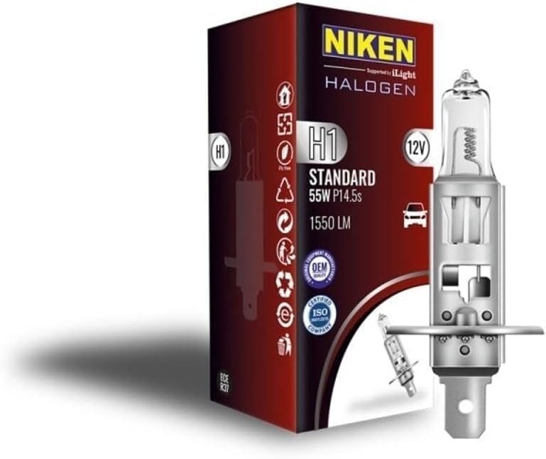 Alternative view of NIKEN Ampul NIKEN 12V H1 55W P14.5S NKN 062 001 01 01