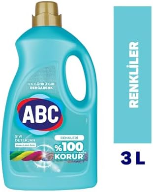 Alternative view of ABC DETERJAN Sıvı Çamaşır Deterjanı Renkliler 3 L