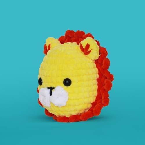 Alternative view of Aslan Amigurumi Tığ Kiti Örgü Seti