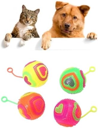 Alternative view of Kalpli Model Işıklı Oyun Topu 6,5 cm Kedi Köpek Oyun Topu 1 ADET