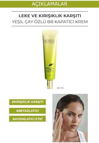 Alternative view of Deoproce Yeşil Çay Özlü Nemlendirici Tonlayıcı Leke Kırışıklık Karşıtı Bb Krem Spf50+ Pa+++ 40 mililitre