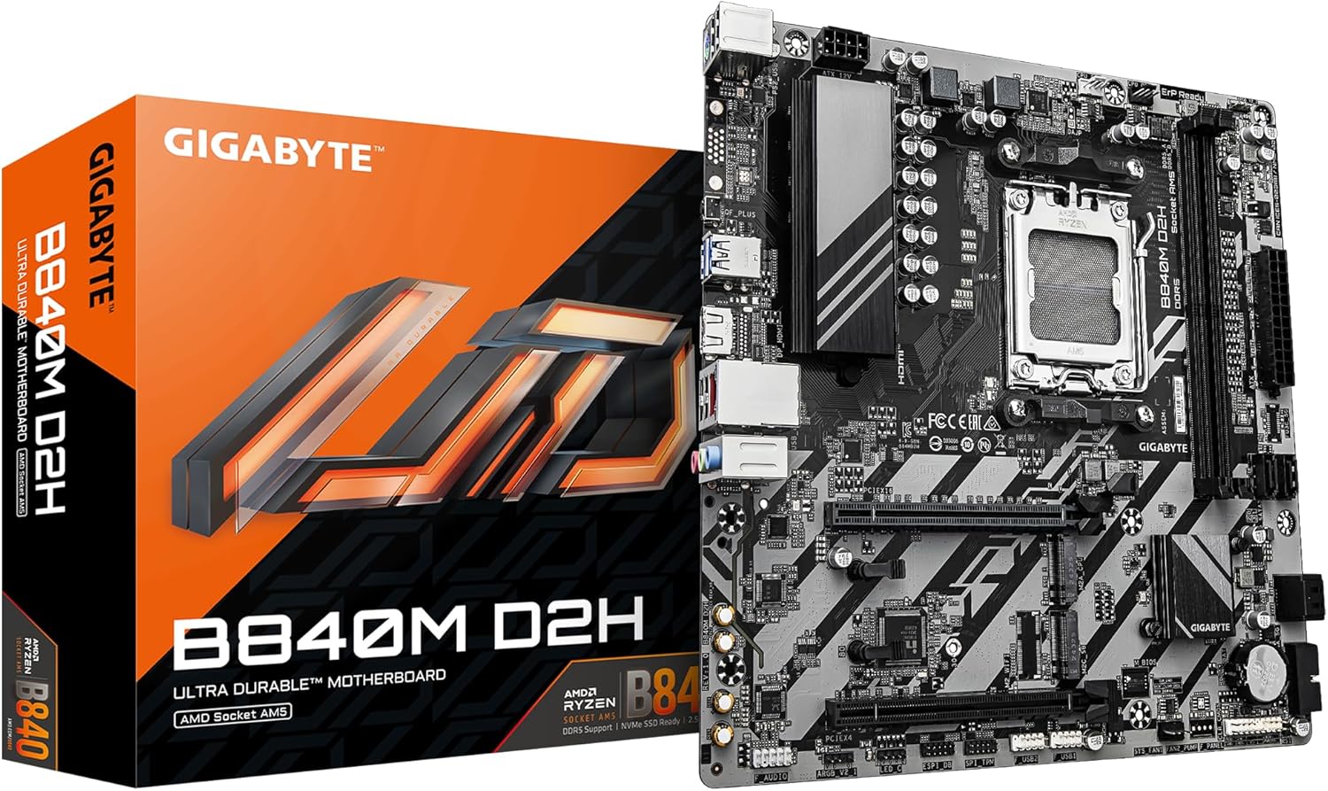 GIGABYTE B840M D2H AMD AM5 mATX ULTRA Anakart