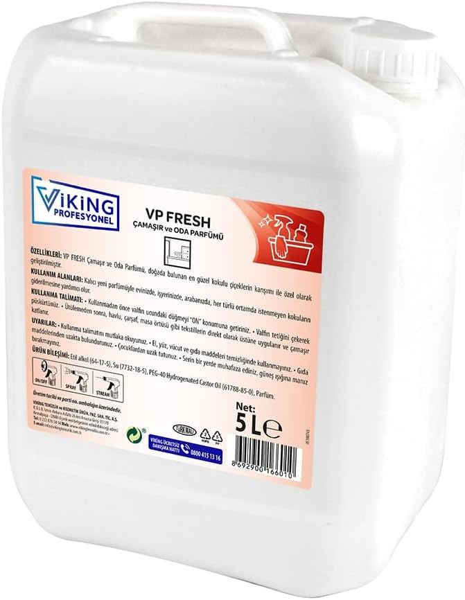 Vp Fresh Çamaşır ve Oda Parfümü 5 Litre