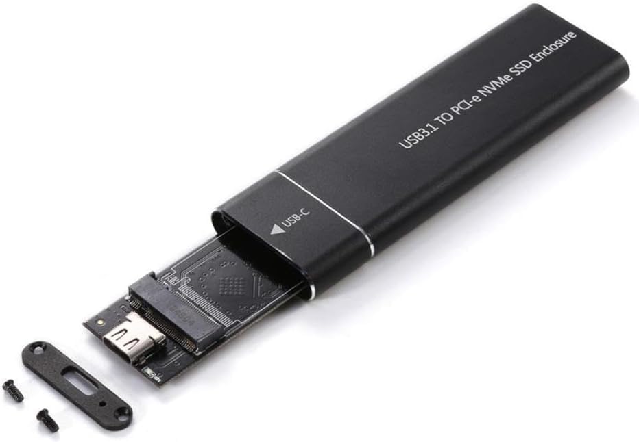 1852 Usb 3.1 Type C To Pci-e Nvme Ssd Hard Disk Kutusu Desteklediği Disk Boyutu:30/42/60/80mm +Type-C to USB3.0 Bağlantı Kablosu (Bu ürün sadece nvme ssdleri destekler)