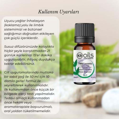 Alternative view of Tıbbi Lavanta Uçucu Yağı 10 ml | Lavandula Angustifolia Oil | Uyku ve Desteği | Yatıştırıcı Aromaterapi ve Difüzör Yağı