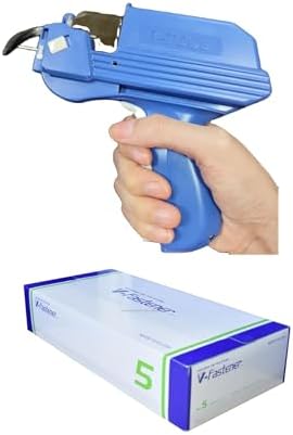 V TOOL Otomatik Geçmeli Kılçık Tabancası ve 5 inç Geçmeli Kılçık (5000 adet) Komple Set