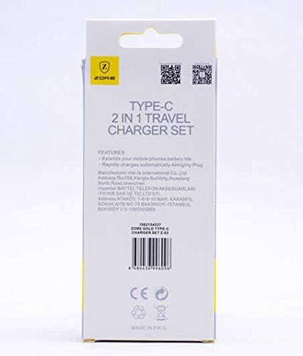 Alternative view of UnDePlus Type-C Charger Set Z-03