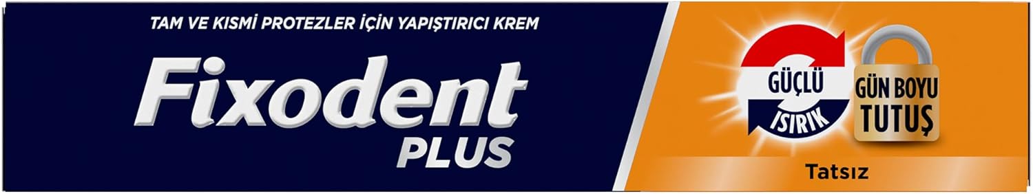 Plus Güçlü Isırık Diş Protezi Yapıştırıcı Krem 57 g