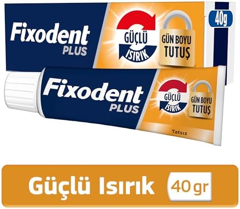Plus Güçlü Isırık Diş Protezi Yapıştırıcı Krem 40 g