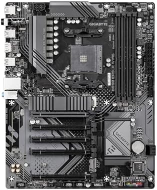 Alternative view of GIGABYTE B550 Eagle WIFI6 Anakart, AMD AM4 Ryzen 5000 İşlemcileri, ATX, DDR4, 2X M.2, PCIe 4.0, WIFI6, 1GbE LAN, EZ-Mandalı destekler