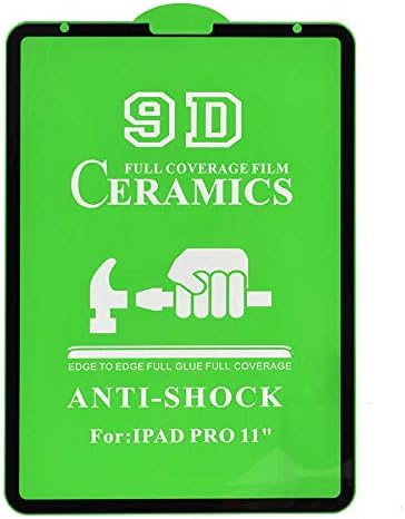 iPad Pro 12.9 5. Nesil ile uyumlu Tablet Seramik Ekran Koruyucu A2378 A2379 A2461 A2462 Siyah