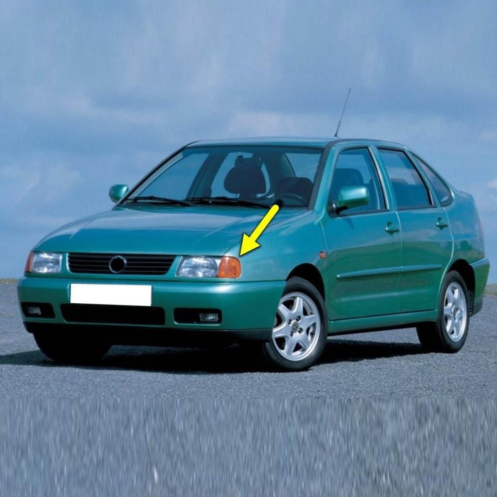Sol Ön Sinyal Lambası Sarı 6K5953049B VW Polo Sedan ile uyumlu 1996-2002
