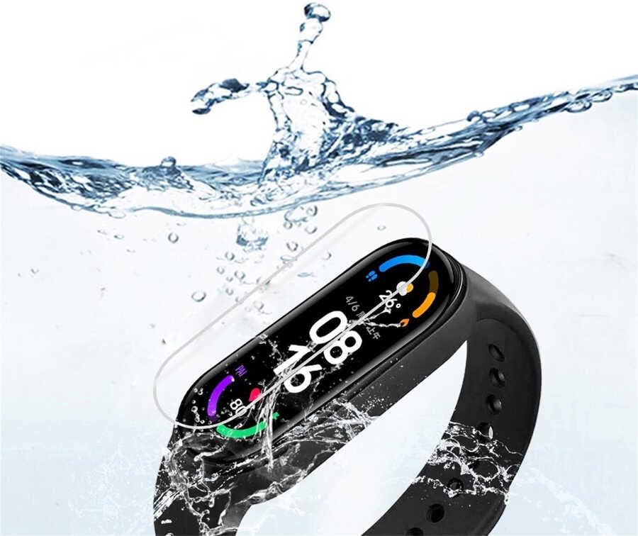 Alternative view of Mi Band 7 ile uyumlu Full Ekran Saat Koruyucu Narr TPU Renksiz