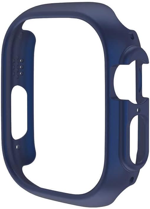 Ultra 49mm ile uyumlu Sert PC Sadece Kasa Koruyucu 18 Mavi