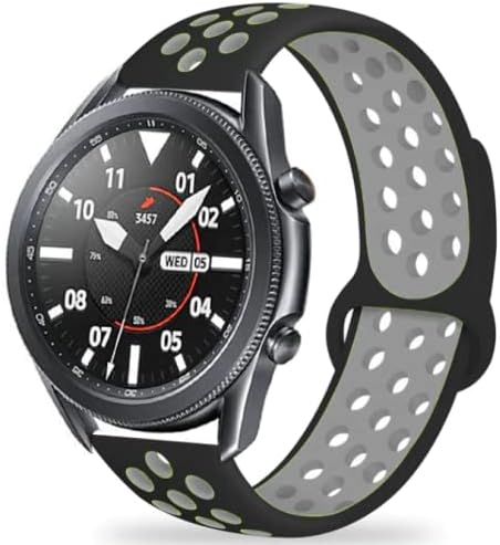 UnDePlus ​​ Pace GTR 2 2E Lite 47mm ile uyumlu Kordon Delikli Spor Kordon