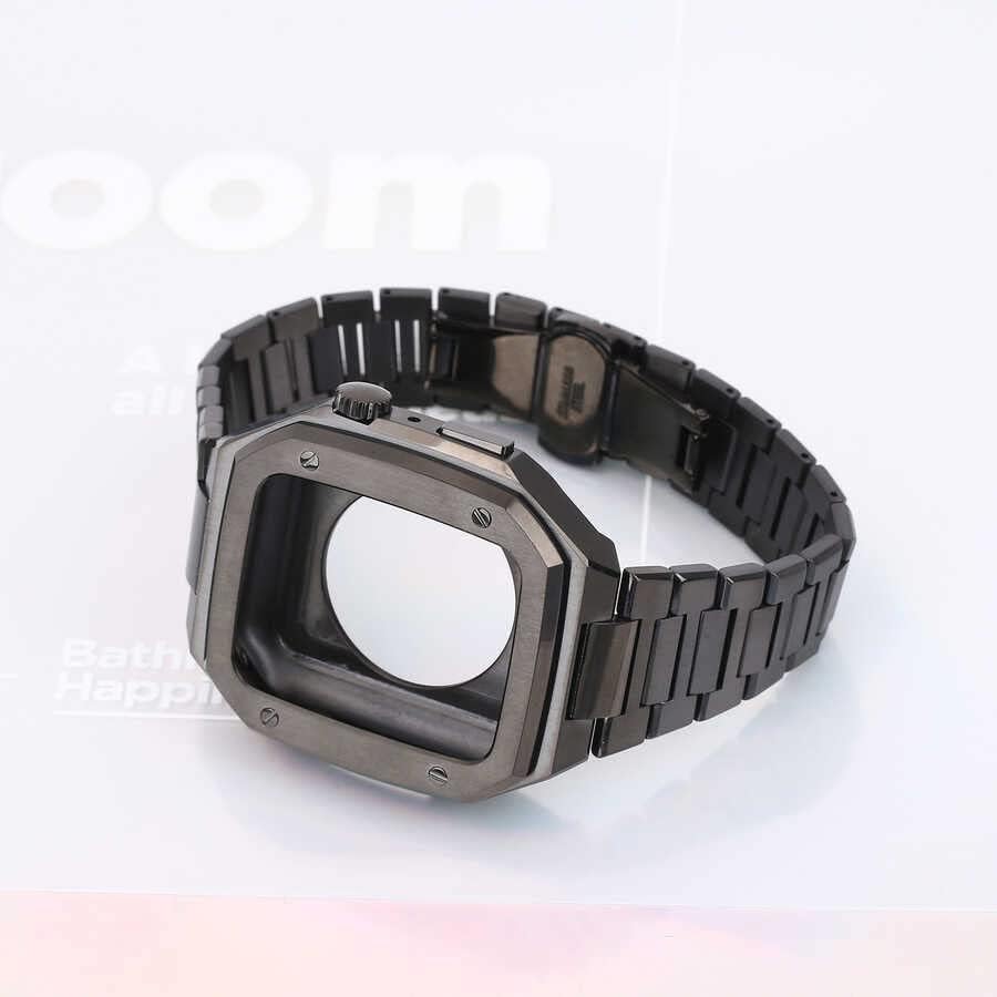 UnDePlus Kordon Swatch Saat Modeli Kasalı Metal Kordon