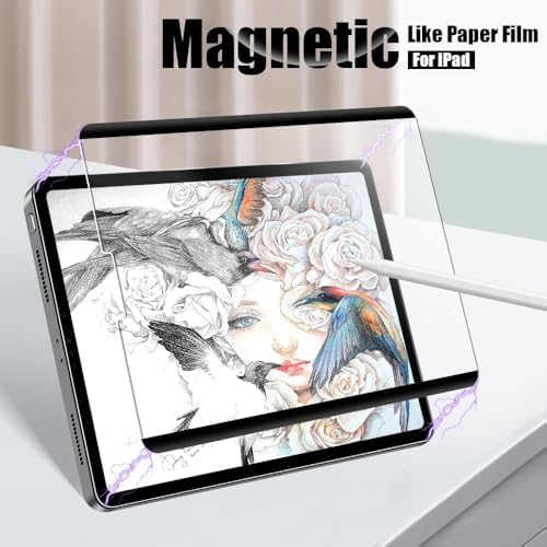 Alternative view of iPad 11.Nesil A16 11inç/10.Nesil 10.9inç ile uyumlu Çok Kullanımlı Magnetik Like Ekran Koruyucu Renksiz