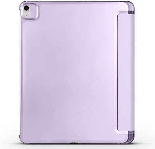 Alternative view of UnDePlus iPad Air 11inç M2/M3 2025-2024 ile uyumlu Kılıf Flip Cover Kalem Bölmeli PC Lila