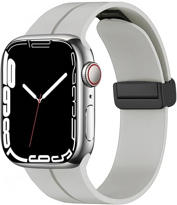 UnDePlus 40mm ile uyumlu Kordon Magnetli Ayarlanır Silikon Kordon