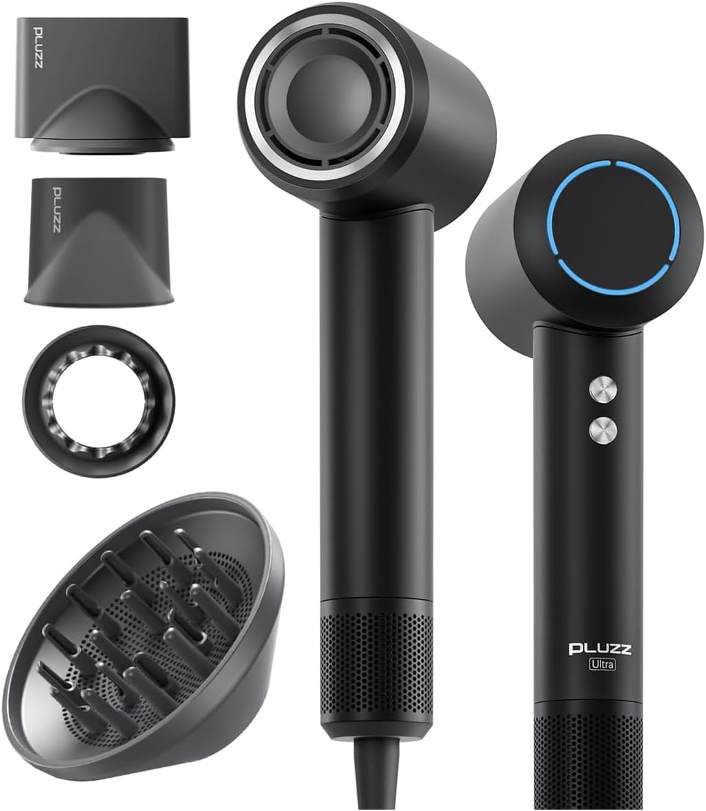 X116 Ultra Iyonlu Saç Kurutma Makinesi Ultra Sessiz ve Hızlı Kurutma (Siyah)