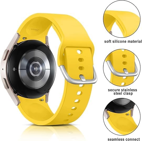 UnDePlus Galaxy 4 5 6 7 FE 40 44 42 43 46 47 mm ile uyumlu Kordon Silikon Band