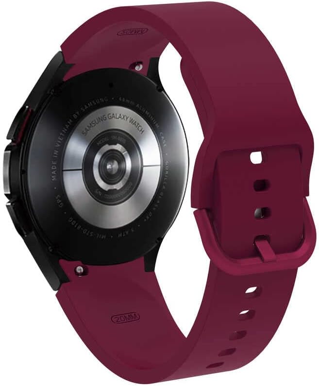 UnDePlus Galaxy 4 5 6 7 FE 40 44 42 43 46 47 mm ile uyumlu Kordon Silikon Band