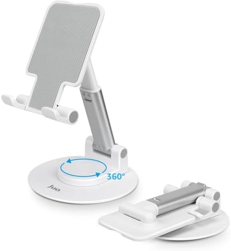 Alternative view of Katlanabilir 360 Derece Dönen Masaüstü Telefon Standı Beyaz