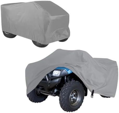 Atv Brandası, Koruma Örtüsü, Güneşten Korur, Su Geçirmez (Gri, L)