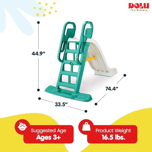 Dolu 2 In 1 Büyük Su Kaydırağı Yeşil 2602
