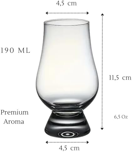 Alternative view of Viski Tadım Bardağı Kadehi 190 ml (6,5 oz) Premium Aroma 1 Adet