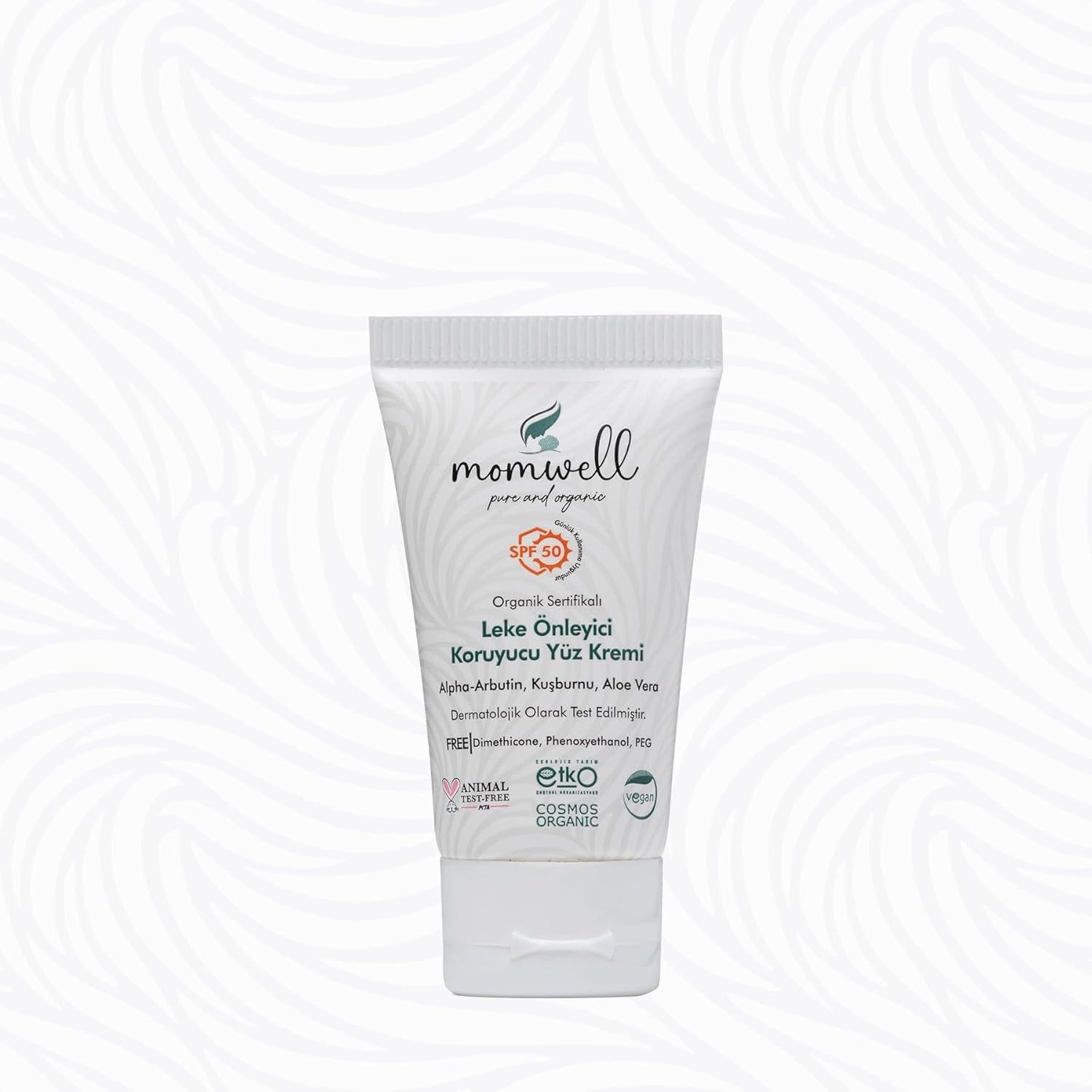 Alternative view of Organik Leke Önleyici Koruyucu Yüz Güneş Kremi Spf50 50Ml