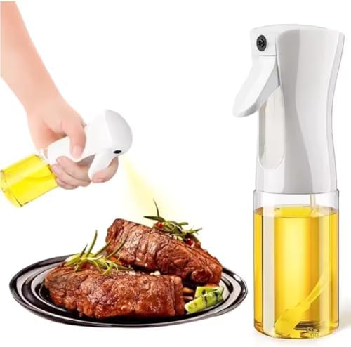 Sprey Yağdanlık Cam Şişe Yağ Püskürtücü Airfryer Kızartma Izgara Salata İçin Yağlık
