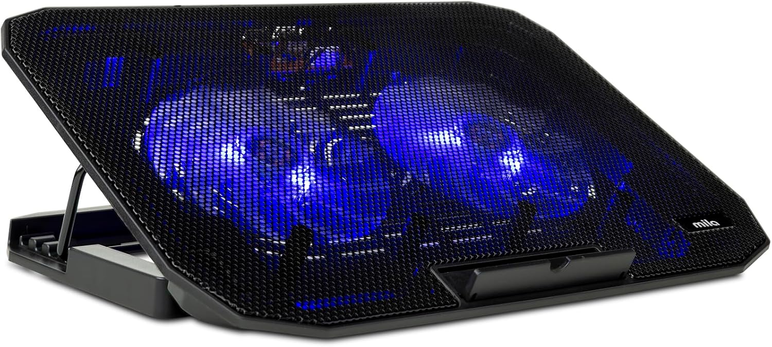Alternative view of mila Mila Serisi M2 13-17 inch - Mavi Led,2 Fan,2 USB Gaming Notebook Soğutucu Standı