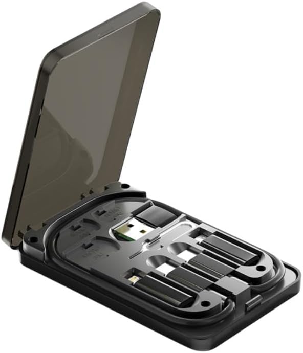 Alternative view of Essager 6in1 60W Type C, Micro ve İphone Lightning Kablolu, Dönüştürücü, Sim Aparatlı Seyahat Seti