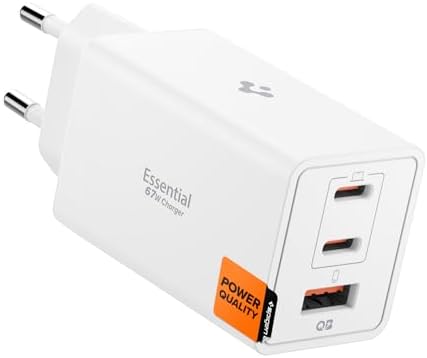 67W USB-C + USB-A 3 Port Hızlı Şarj Aleti PPS 2.0 Desteği Isı Düşüren GaN Pro Destekli Akım Korumalı Güç Adaptörü & & iPad & MacBook Type-C - ACH08710