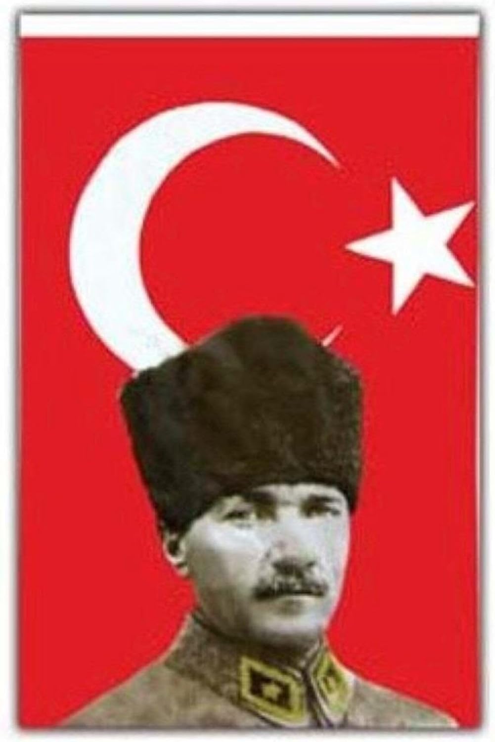 Atatürklü Bayrak - Atalı Türk Bayrağı 50x75cm,NoColor-4fad55d8