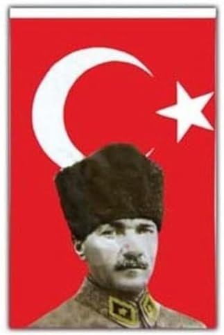 Alternative view of Atatürklü Bayrak - Atalı Türk Bayrağı 50x75cm,NoColor-4fad55d8