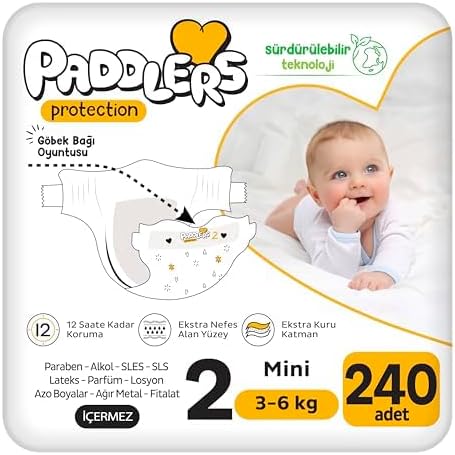 Protection Bebek Bezi 2 Numara (240 Adet) Bakım Seti