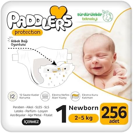 Protection Yenidoğan Bebek Bezi (256 Adet) Bakım Seti