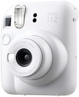 Mini 12 Beyaz Fotoğraf Makinesi 20li Film Ve Pvc Albümlü Çantalı Set 1-FOTSI00198-FB-SET1