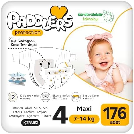 Protection Bebek Bezi 4 Numara (176 Adet) Bakım Seti
