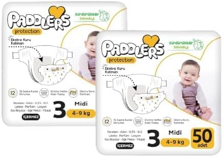 Protection Bebek Bezi 3 Numara (100 Adet) Bakım Seti