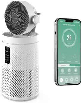 Alternative view of Smart Hava Temizleyici | Mobil Kontrol 13 Filtreli Fanlı Wifi Hava Temizleme Cihazı X7422 (Beyaz)