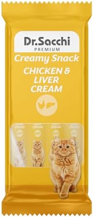 Alternative view of Dr.Sacchi Kedi Ödül Sıvı Chicken & Liver Kedi Maması, 4'lü