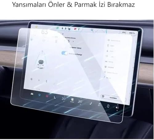 Alternative view of BYD SEAL AWD 15.6 inç Mat Ekran Koruyucu Multimedya Şeffaf