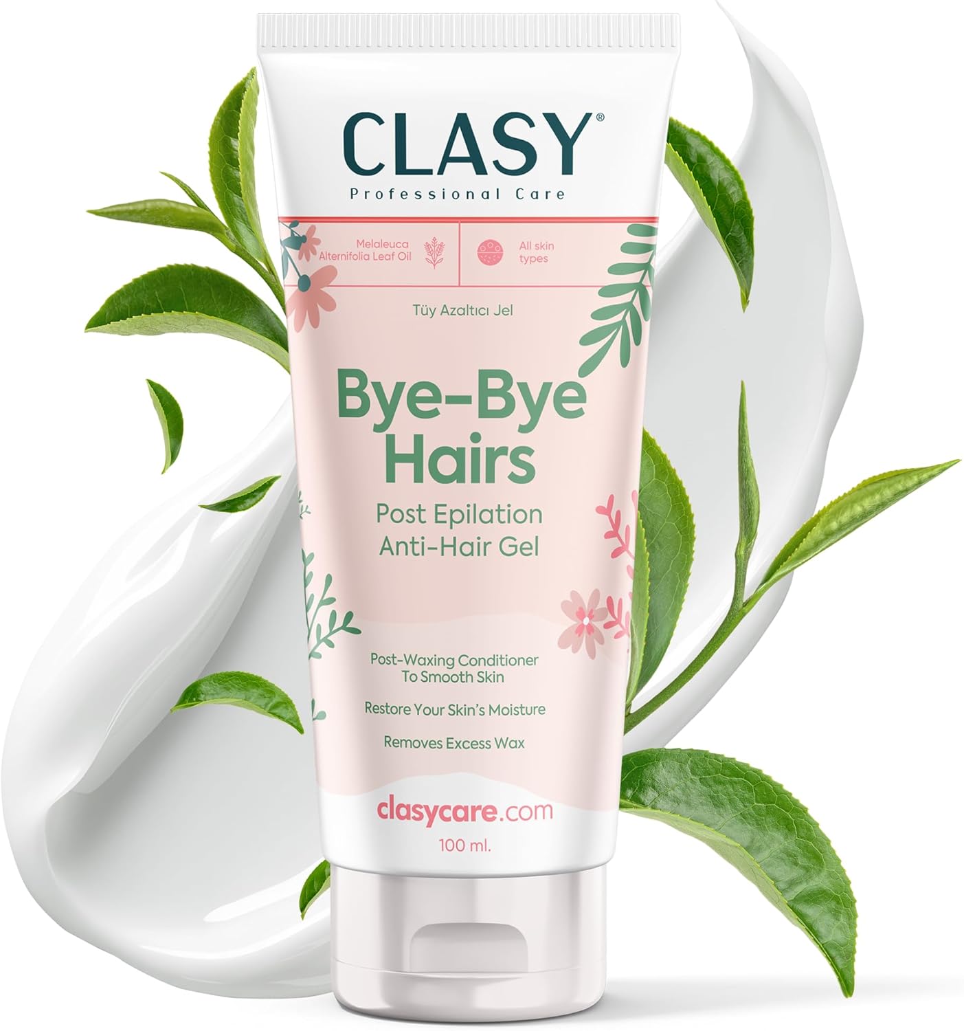 Alternative view of Bye-Bye Hairs Tüy Azaltıcı Jel – Epilasyon Sonrası Ağda Bakım Kremi – Nemlendirici ve Tüy Geciktirici Jel – Bacak, Bikini, Koltuk Altı İçin Uygun – Tüm Cilt Tipleri, 100 ml
