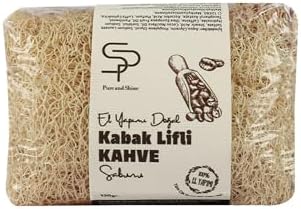 EL YAPIMI DOĞAL KABAK LİFLİ KAHVE SABUNU