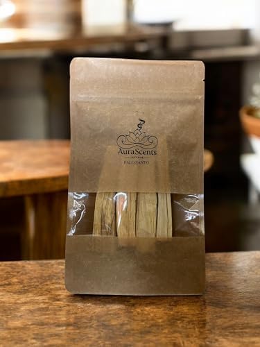 Alternative view of Palo Santo Tütsüsü- Sertifikalı, Yüksek Reçineli, Doğal Kokulu Ağaç Çubukları - Ruhsal Arınma, Meditasyon ve Enerji Temizliği (20-22 gr) (Standart, gram, 20)